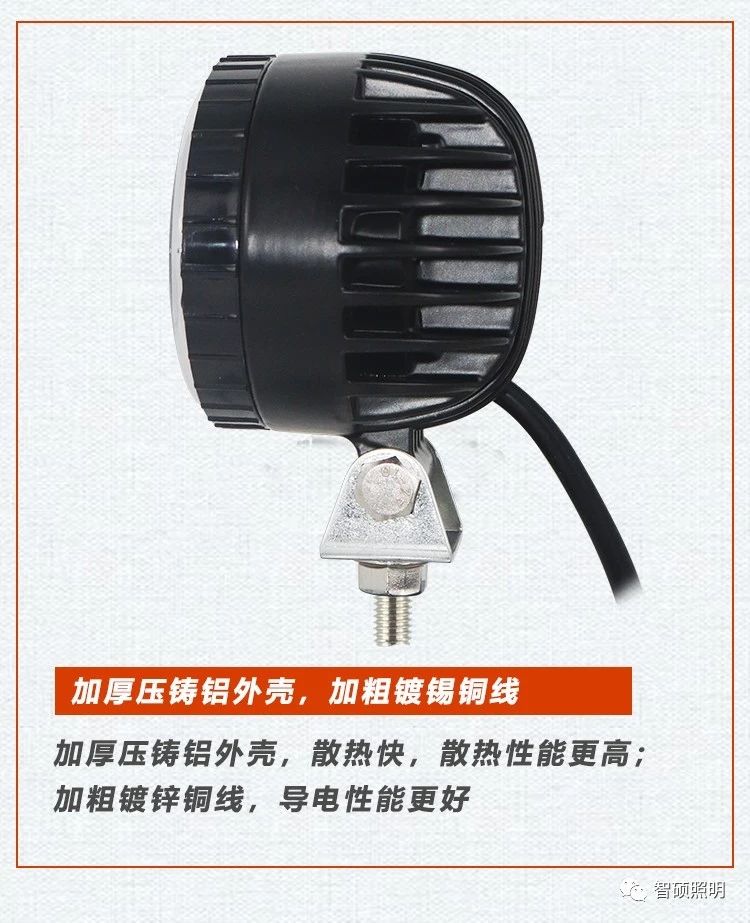 雙頭聚光一字燈
