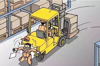什么叫叉車(chē)防撞系統(tǒng)？哪些危險(xiǎn)區(qū)域需要安裝叉車(chē)防撞系統(tǒng)？